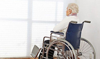 Lady in Wheelchair